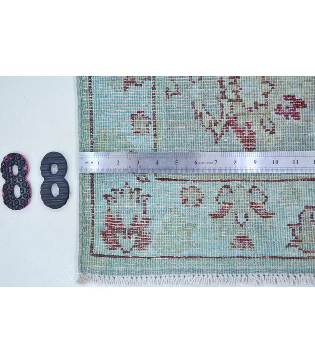 Runner – Hand-Knotted Wool Rug "Mint Classic" – 173 x 071 cm