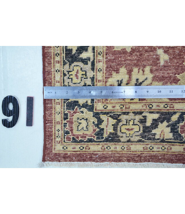 Ziegler Runner Rug – Hand-Knotted, Wool – 342 x 69 cm