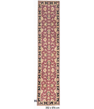 Läufer – Handgeknüpfter Wollteppich "Royal Ziegler" – 352 x 076 cm