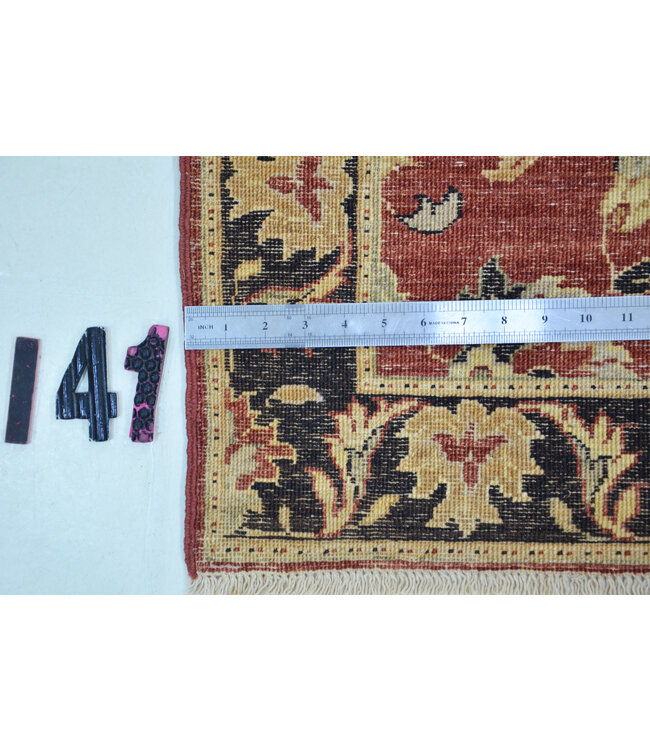 Vintage Rood Patroon, 234 x 073 cm