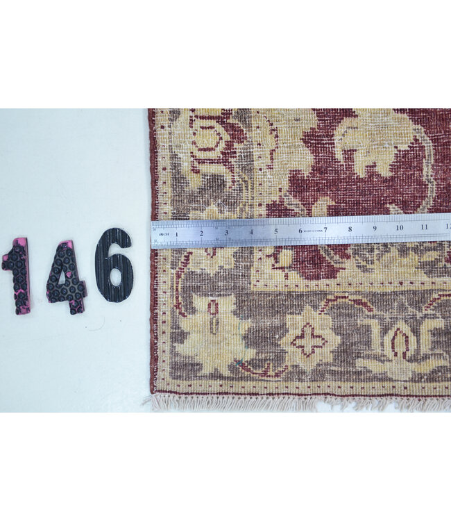 Kazak Red and Yellow Pattern, 122 x 075 cm