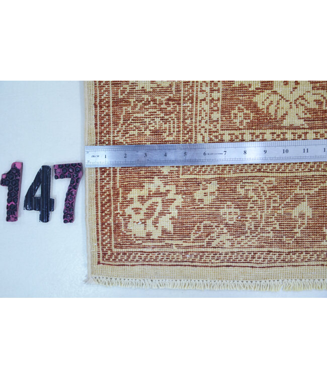 Gabbeh Rood en Geel Patroon, 128 x 075 cm