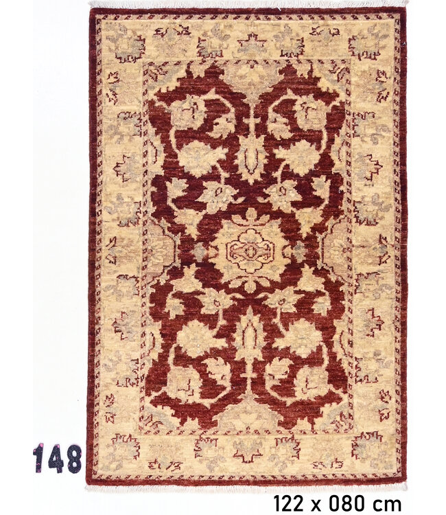 Antique Red and Yellow Pattern, 122 x 080 cm