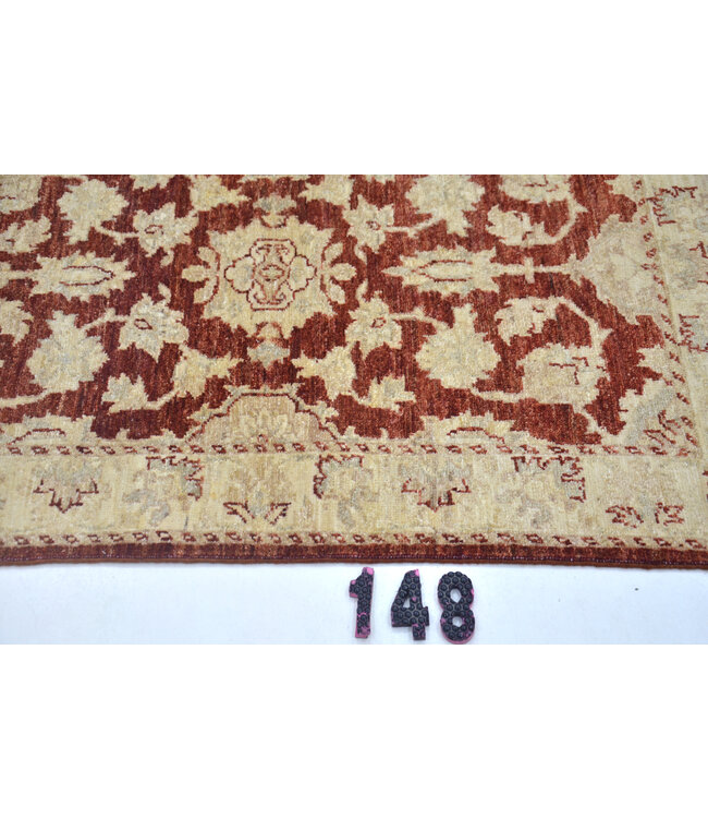 Antique Red and Yellow Pattern, 122 x 080 cm