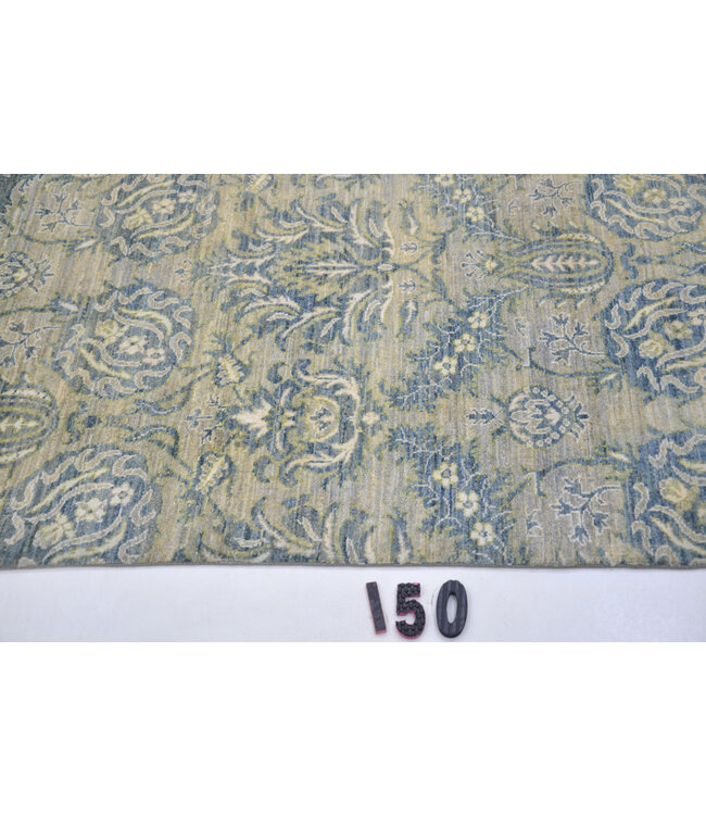 Ziegler Blau und Gelb Tapijt, 239 x 169 cm