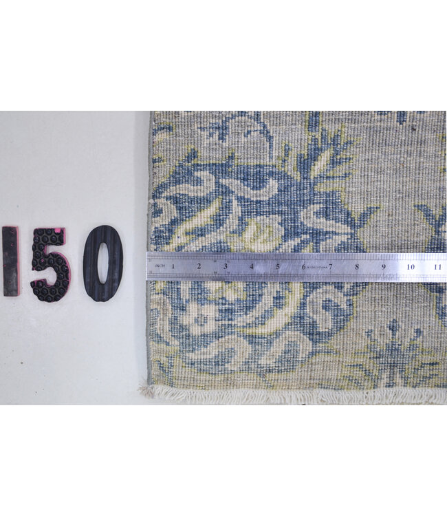 Ziegler Blue and Yellow Tapijt, 239 x 169 cm