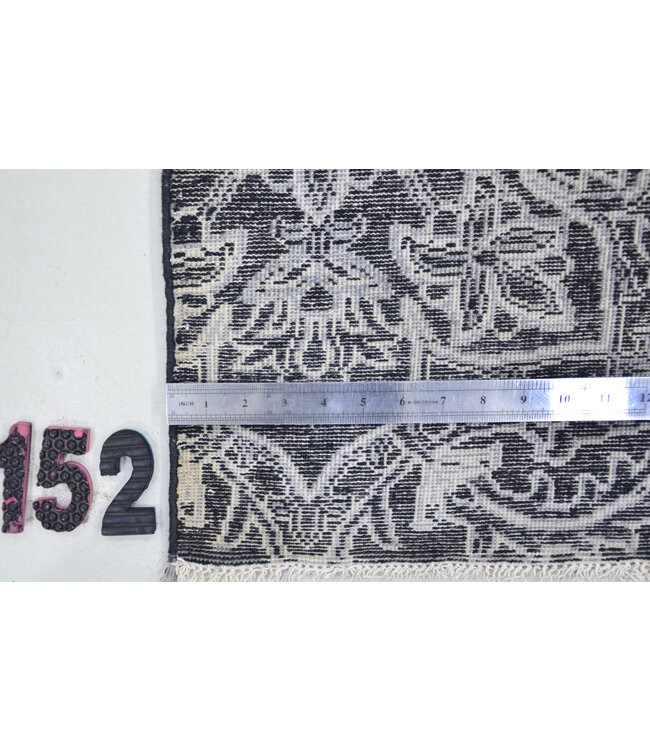 Modern Schwarz und Weiß Tapijt, 248 x 166 cm