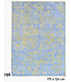 Modern Blue and Yellow Rug, 175 x 124 cm