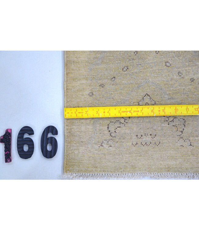 Light Yellow Gabbeh Rug – Hand-knotted Wool – 179 x 120 cm