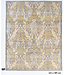 Grijs Goud Vintage vloerkleed – handgeknoopt wollen tapijt – 241 x 189 cm