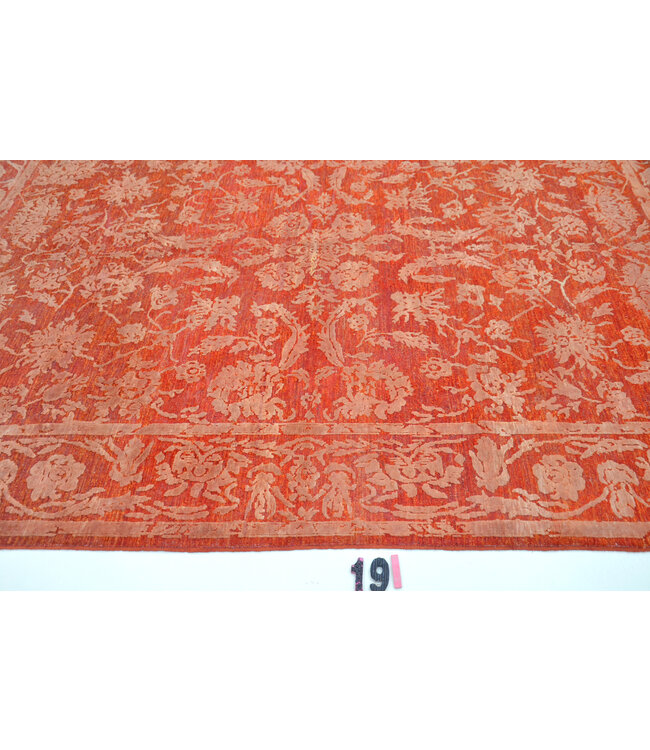 Roter Ziegler Teppich – handgeknüpfter Wollteppich – 284 x 197 cm