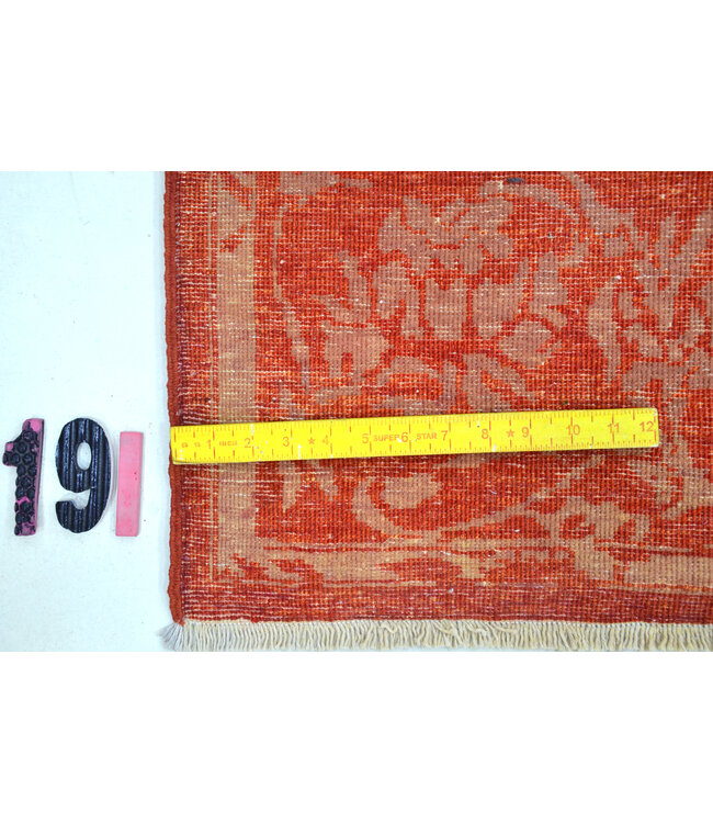 Red Ziegler Rug – Hand-knotted Wool Carpet – 284 x 197 cm