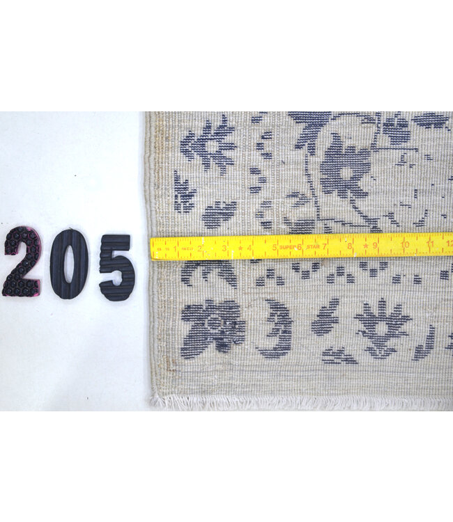 White Ziegler Rug – Hand-knotted Wool Carpet – 303 x 241 cm