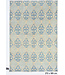 Light Blue-Beige Ziegler Rug 272x185cm - Hand-Knotted Wool