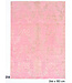 Pink Beige Modern Rug 266x183cm - Hand-knotted Wool