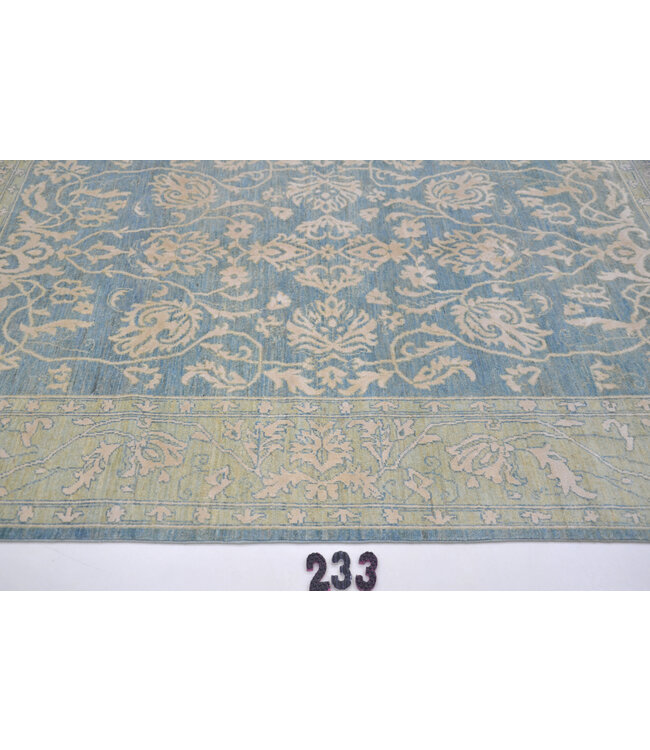 Blue-Green Ziegler Rug – 245 x 170 cm