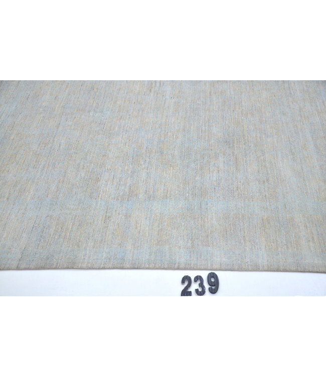 Hellblauer Moderner Teppich – 237 x 171 cm