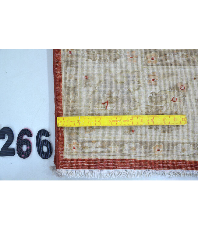 Dunkelroter Ziegler Teppich – 192 x 135 cm – Handgeknüpfter Wollteppich