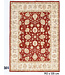 Dark Red Ziegler Rug – 192 x 135 cm – Hand-knotted Wool Carpet