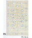 Beige-Grey Ziegler Rug – 179 x 116 cm – Hand-knotted Wool Carpet