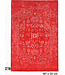 Red Gabbeh Rug – 187 x 121 cm – Hand-Knotted Wool