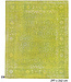 Lime Green Gabbeh Rug – 297 x 242 cm – Hand-Knotted Wool