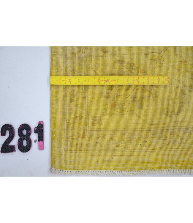 Yellow Ziegler Rug – 240 x 192 cm – Hand-knotted Wool Carpet