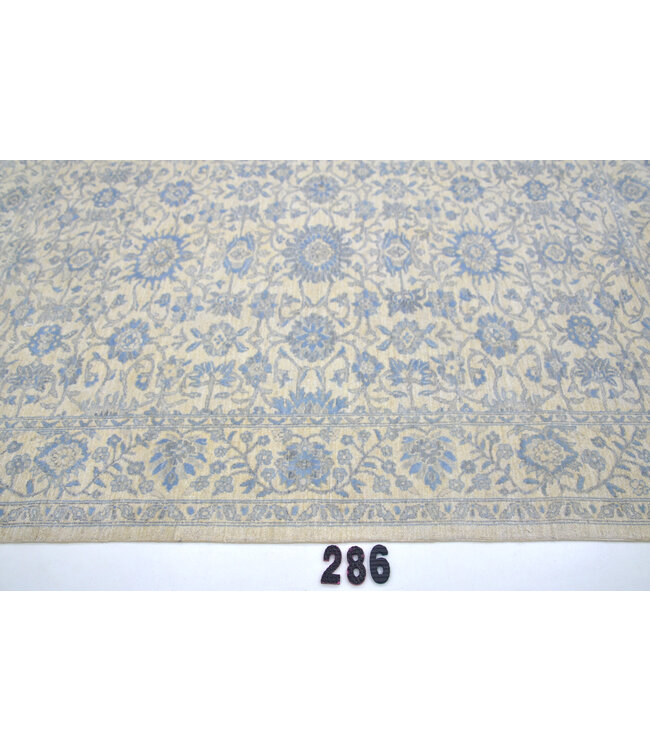 Crèmekleurig Ziegler tapijt – 236 x 170 cm – Handgeknoopt wollen vloerkleed