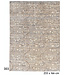 Beige Antique Hand-Knotted Wool Rug – 233 x 166 cm