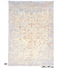 Pastel pink and light blue Ziegler pattern rug – 290 x 199 cm