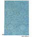 Blue Kazak Hand-Knotted Wool Rug – 242 x 168 cm