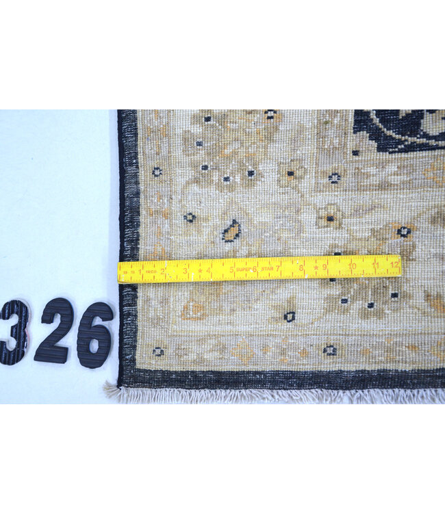 White Ziegler Rug – Hand-knotted Wool Carpet – 303 x 241 cm