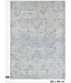 Vintage Blue Wool Hand-Knotted Rug - 287 x 205 cm