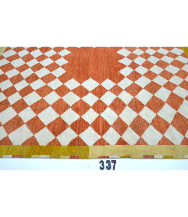 Vintage Wollteppich – Handgeknüpft – 270 x 278 cm