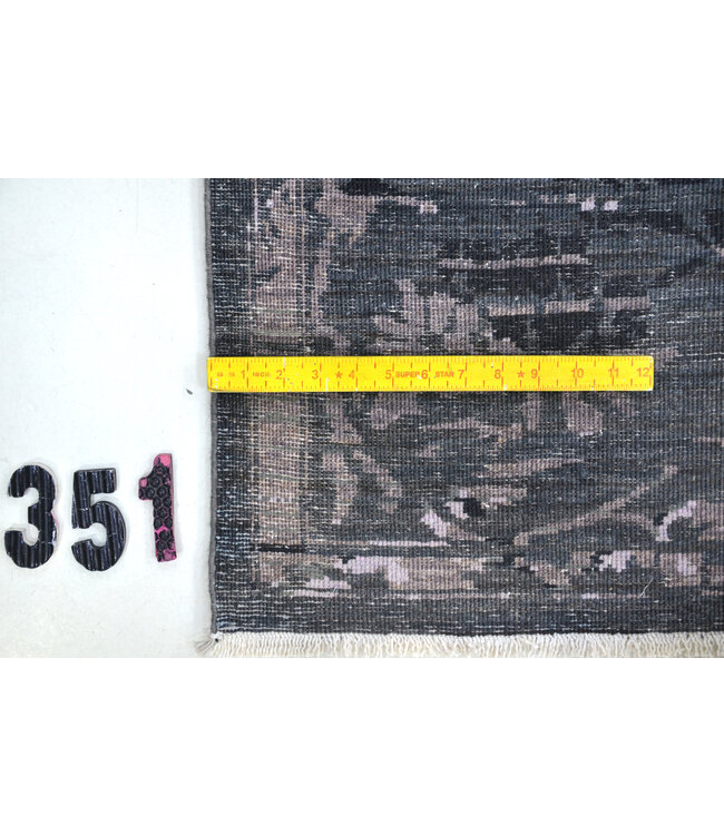 Grey Vintage Rug – Hand-Knotted – 288 x 248 cm – Wool