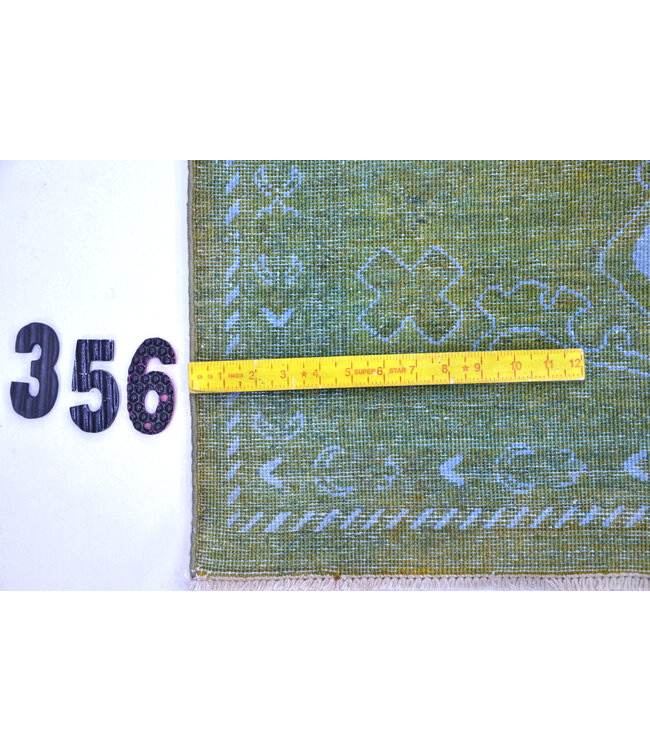 Goldgelber Ziegler Teppich – Handgeknüpft – 356 x 267 cm – Wolle