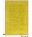Yellow Green Ziegler Rug – Hand-Knotted Wool – 293 x 198 cm