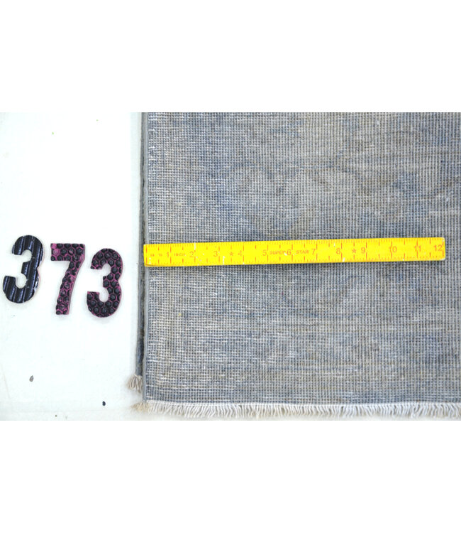 Grey Modern Rug – Hand-Knotted Wool – 265 x 179 cm