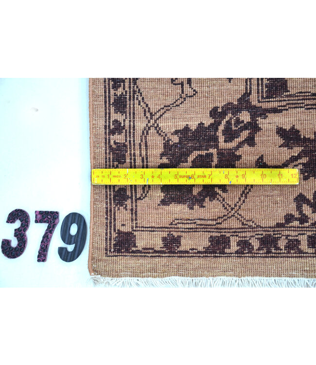 Bruin Antiek Perzisch vloerkleed – handgeknoopt wollen tapijt – 203 x 150 cm