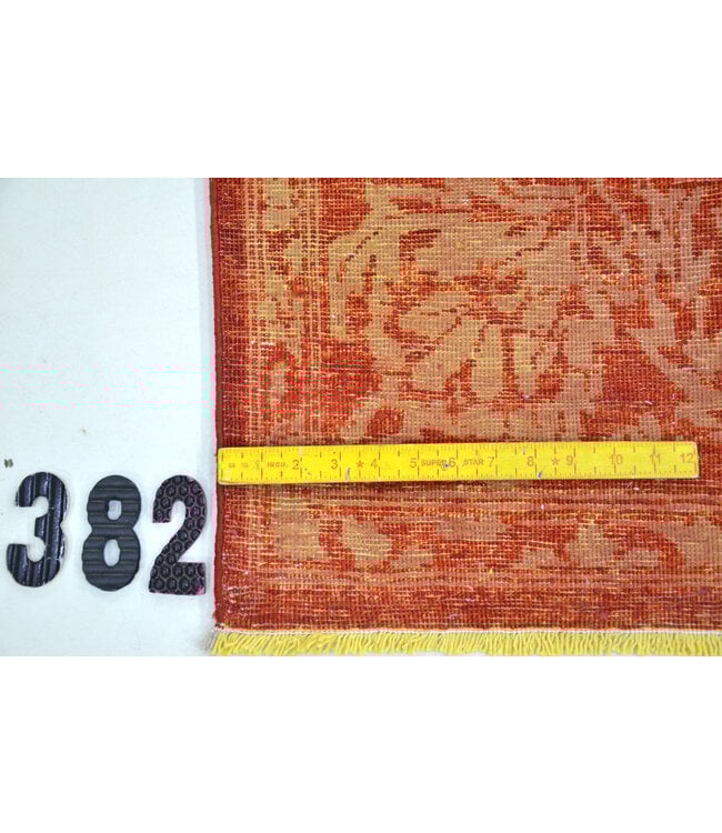 Rood Antiek Ziegler vloerkleed – handgeknoopt wollen tapijt – 290 x 195 cm