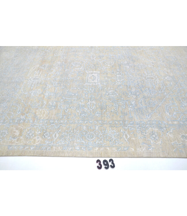 Light Grey Ziegler Rug – Hand-Knotted – 306 x 197 cm