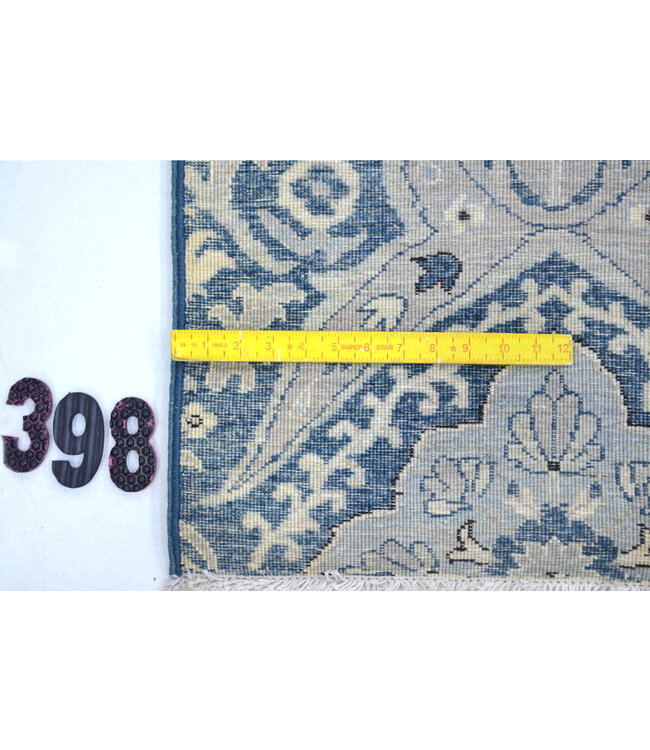 Blue Ziegler Rug – 275 x 183 cm – Hand-Knotted Wool