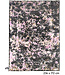 Black-Pink Modern Pattern Hand-Knotted Wool Rug – 236 x 172 cm