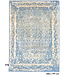Blue-Beige Modern Pattern Hand-Knotted Wool Rug – 288 x 199 cm