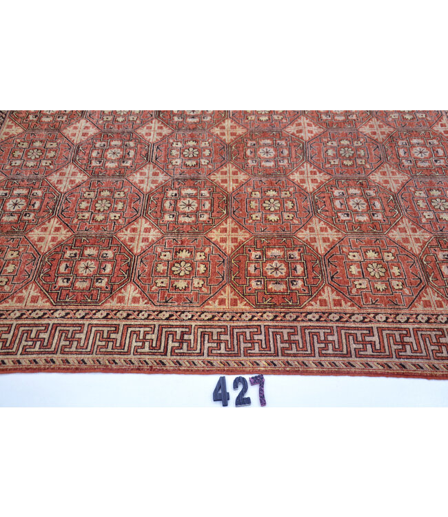 Rot, Muster: Kazak, Abmessungen: 203 x 150 cm