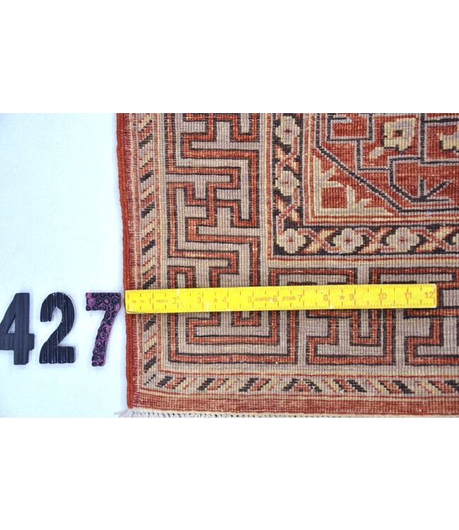 Rot, Muster: Kazak, Abmessungen: 203 x 150 cm