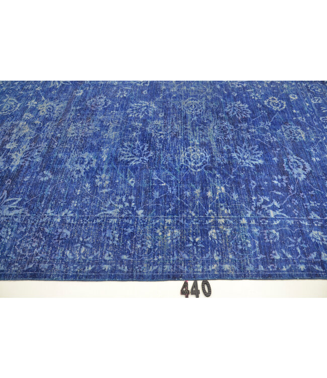 Blauw, Patroon: Vintage, Afmetingen: 291 x 192 cm