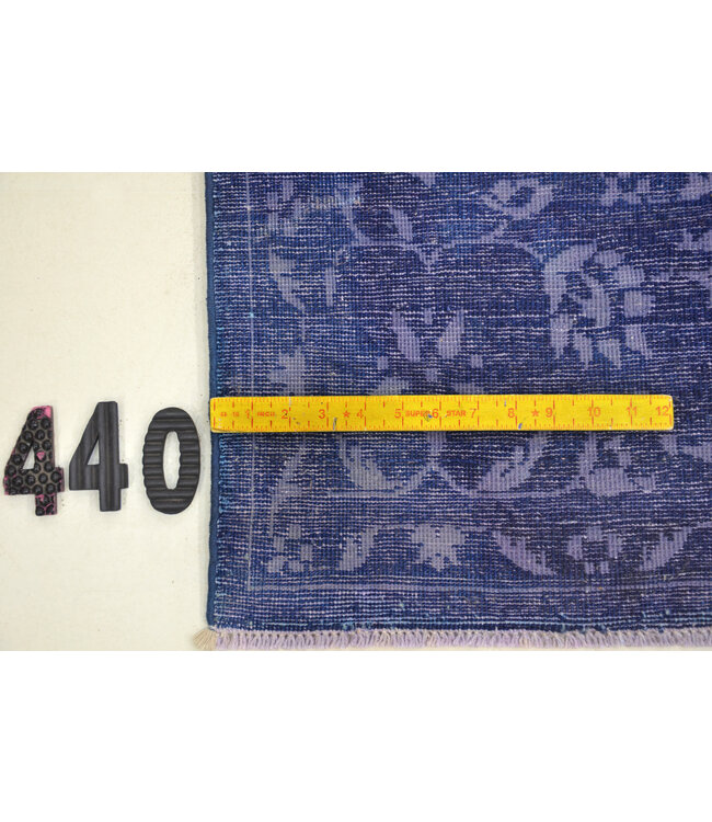 Blauw, Patroon: Vintage, Afmetingen: 291 x 192 cm