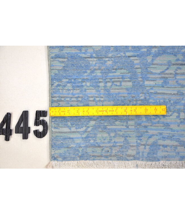 Blau, Muster: Vintage, Abmessungen: 427 x 118 cm