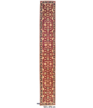 Rot, Muster: Kazak, Abmessungen: 523 x 076 cm